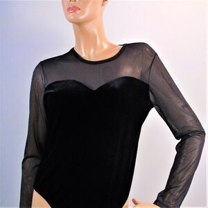 Black Bodysuit Tender Secrets Vintage Black
